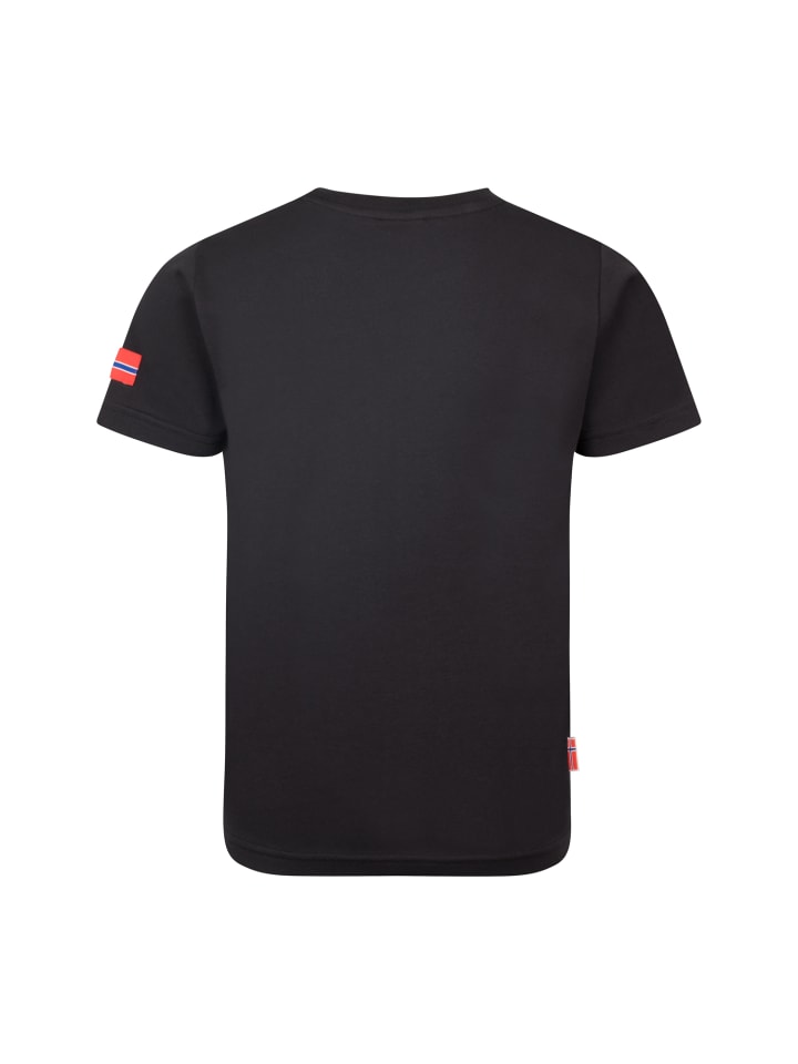 Trollkids Funktionsshirt Windrose in black günstig kaufen 116