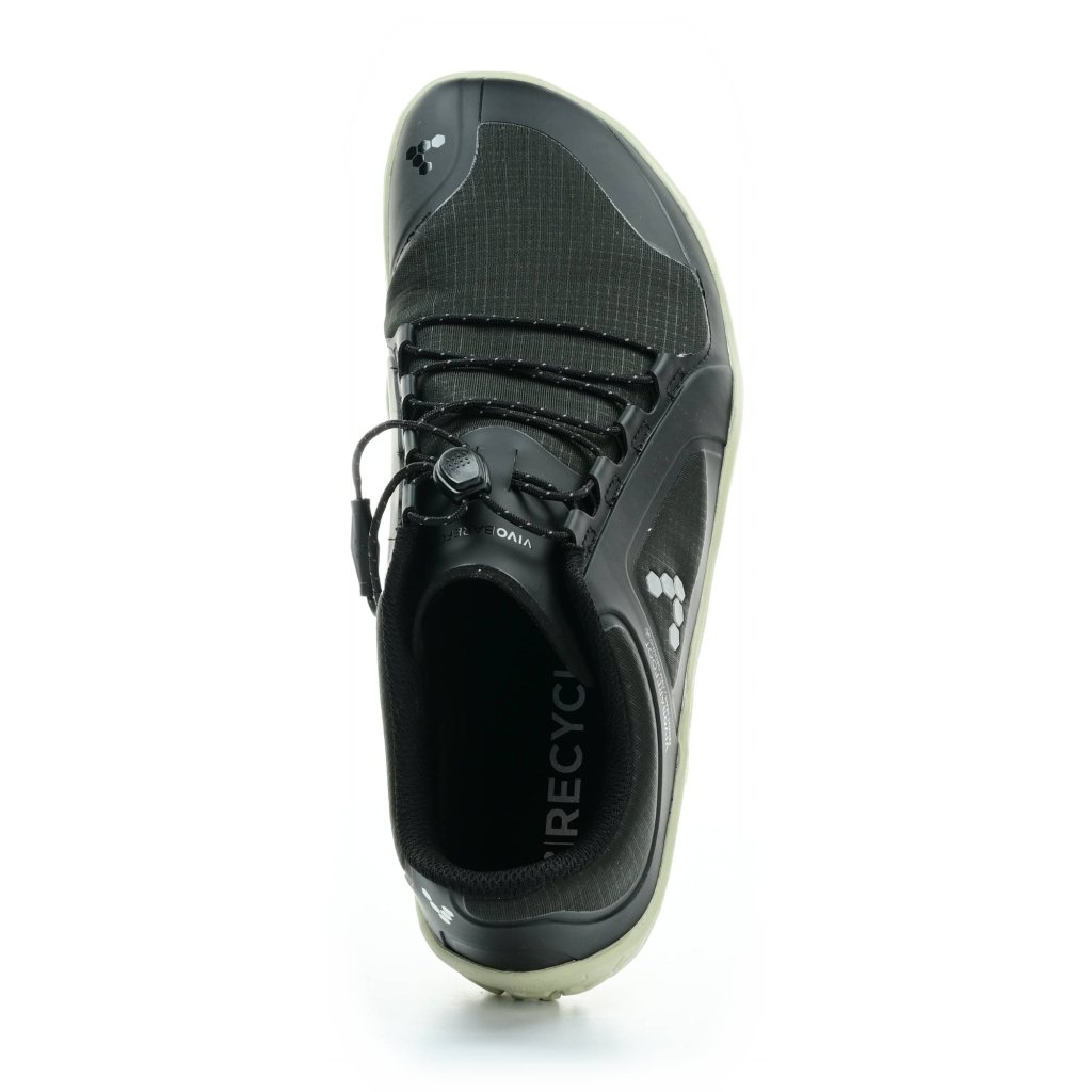 Vivobarefoot Primus Trail II All Weather FG L Black Textile Outdoor-Barfußschuhe