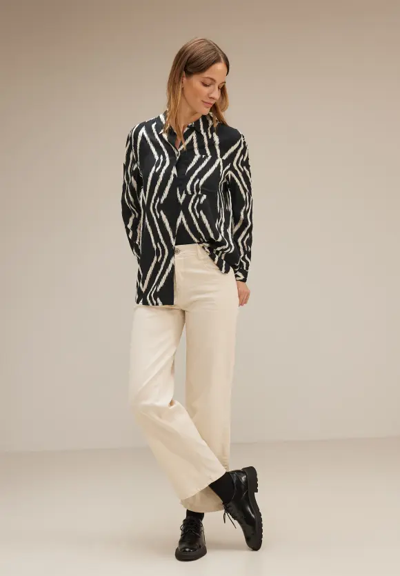 Street One Ikat Viskosebluse