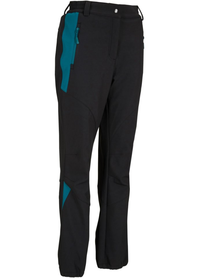 Wasserabweisende Softshell-Hose, gerade geschnitten