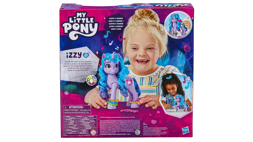 Hasbro - My Little Pony Funkelspaß Izzy Moonbow