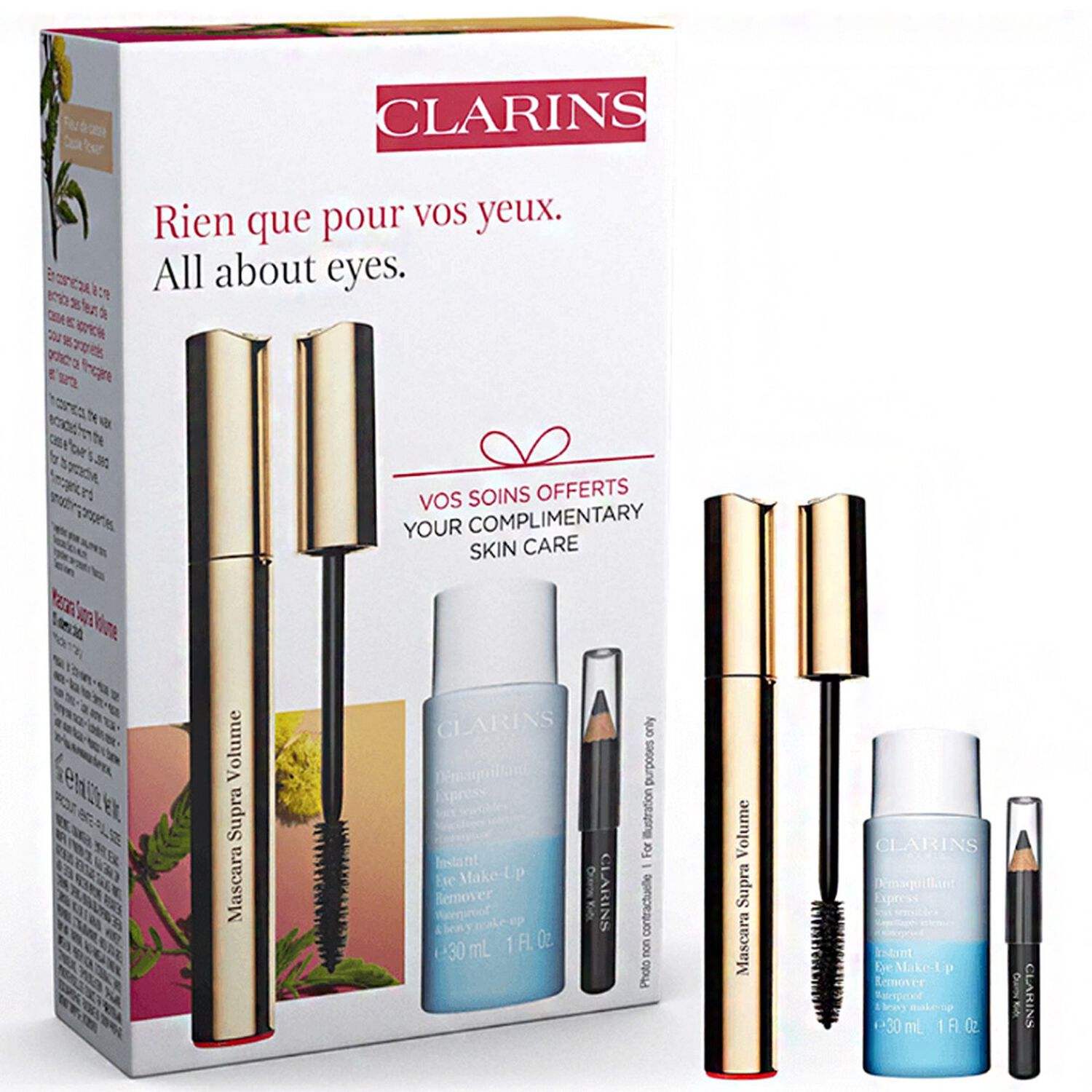Clarins All About Eyes Coffret Mascara Supra Volume
