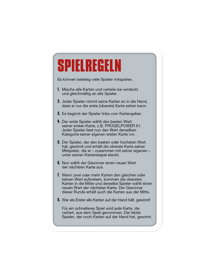Winning Moves Top Trumps Asterix Spiel Karten Quartett Quartettspiel Kartenspiel in bunt günstig kaufen onesize