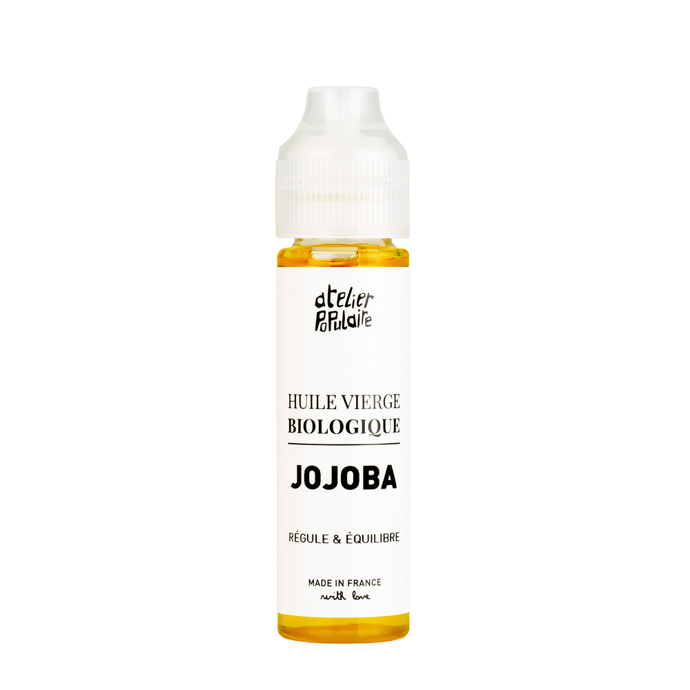 atelier populaire Huile vierge biologique de Jojoba | 60mL Huile vierge