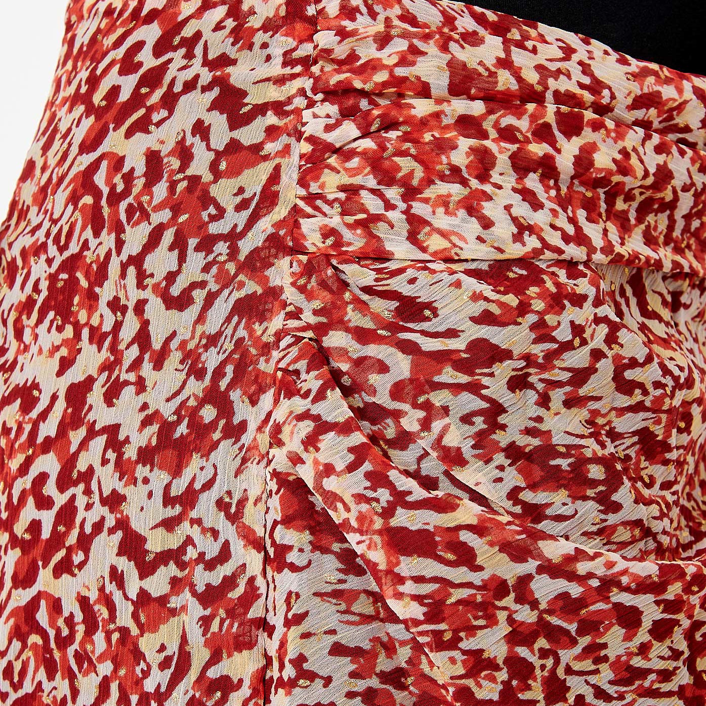 GUITA  Jupe fantaisie femme en 100% polyester recyclé