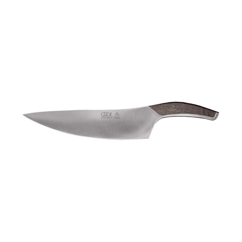 Gude Synchros mit Eichenholzgriff, Kochmesser 23 cm.