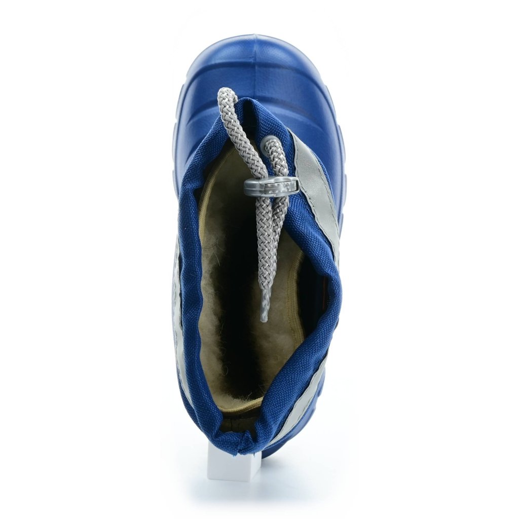 Demar Mammut Blau mit Wollfutter Gummistiefel