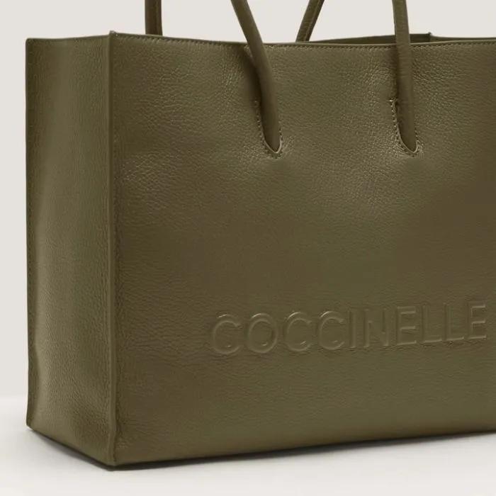 Coccinelle Myrtha Maxi Logo Moyen
