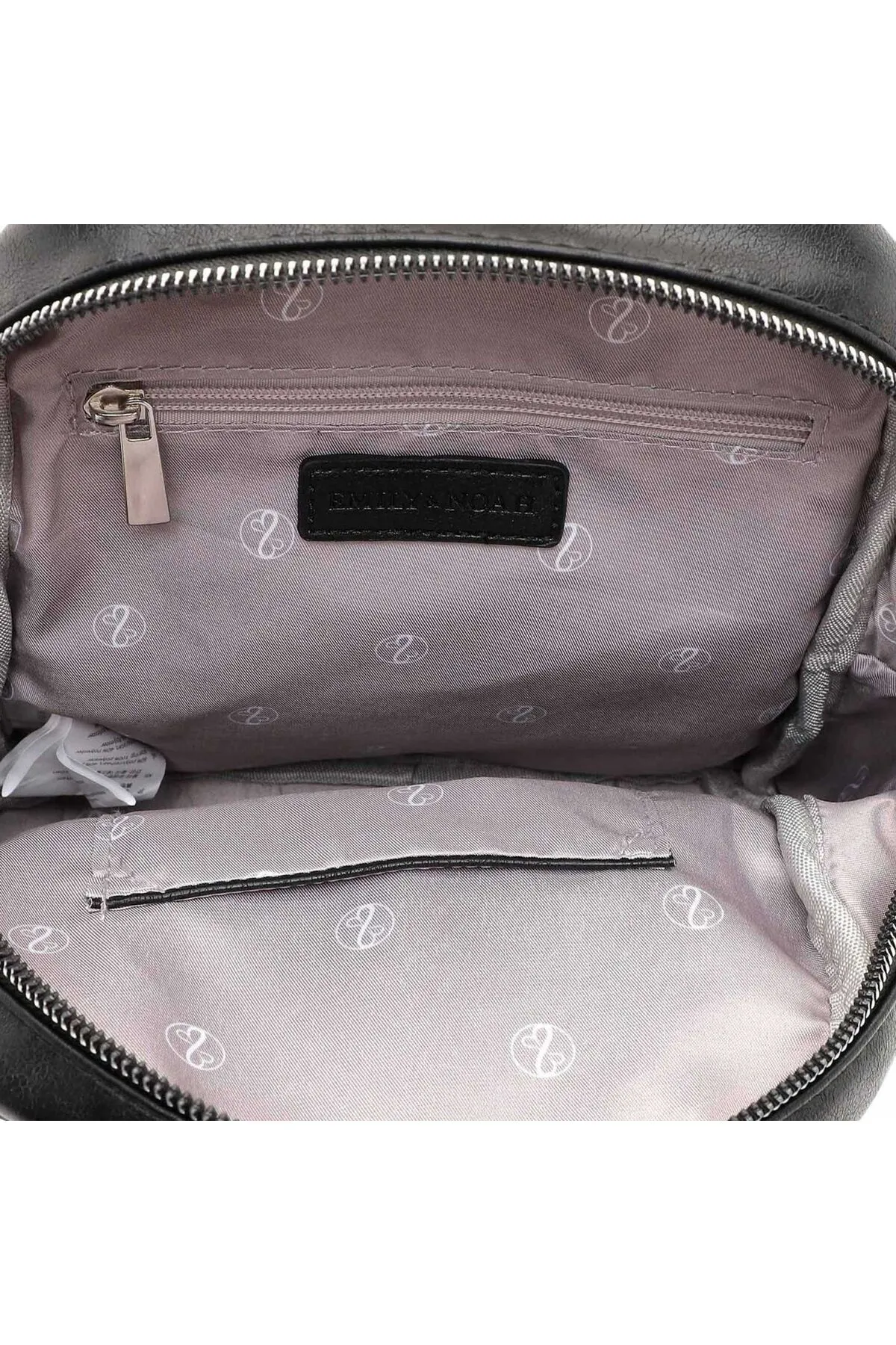 Emily & Noah  Rucksack - Schwarz - Unifarben