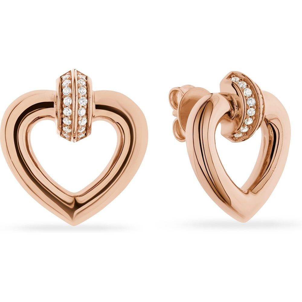 Jette Boucles d'oreilles à fermoir à poussette 925 Argent Boucles d'oreilles