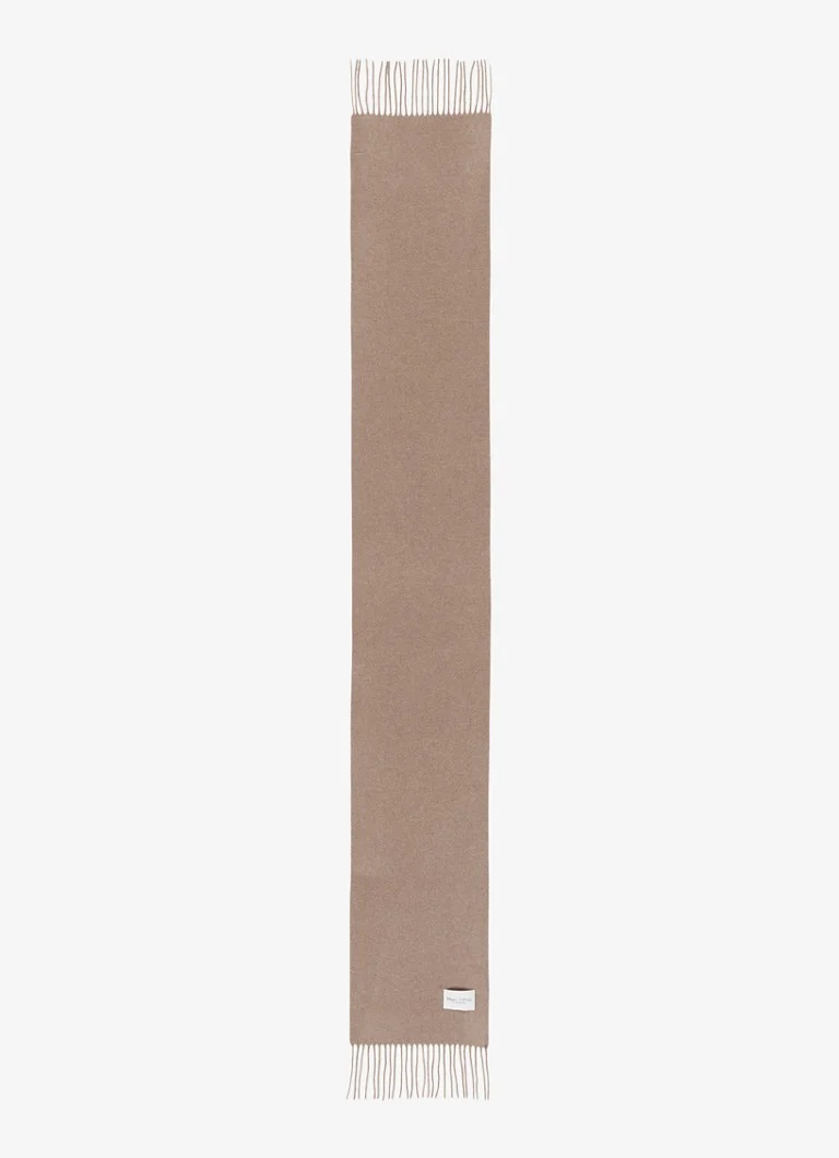 Marc O'Polo  Sjaal van scheerwol 190 x 30 cm