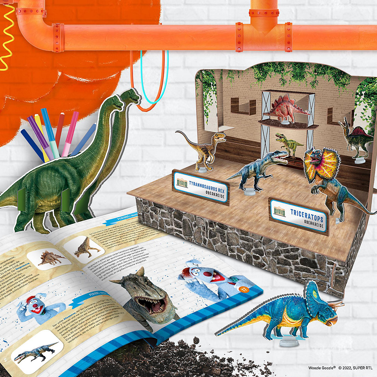 Woozle Goozle Das Labor der Paläontologie - Entdecke die faszinierende Welt der Dinosaurier
