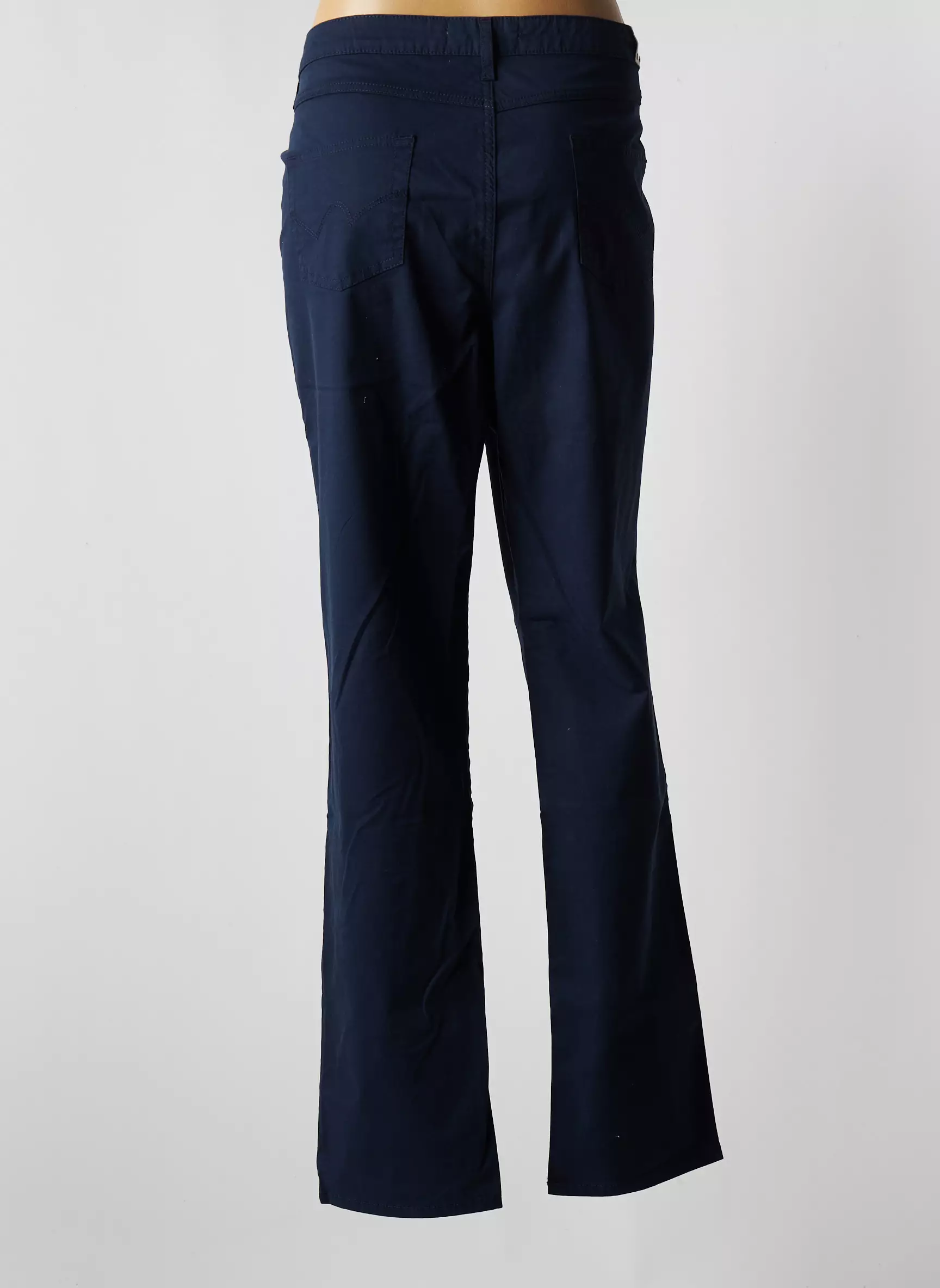 Kanope Pantalons Droits Femme couleur bleu