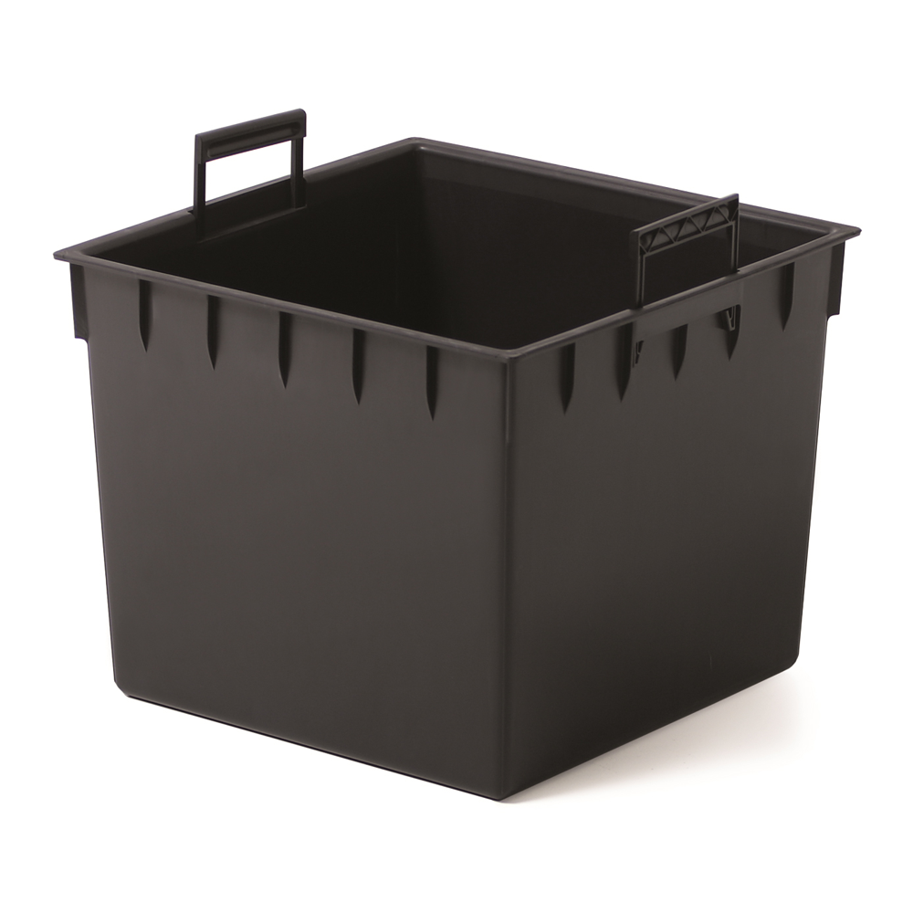 Protanic Rattanoptik-Blumentöpfe inkl. Einsatz - ca. 54 Liter, Braun