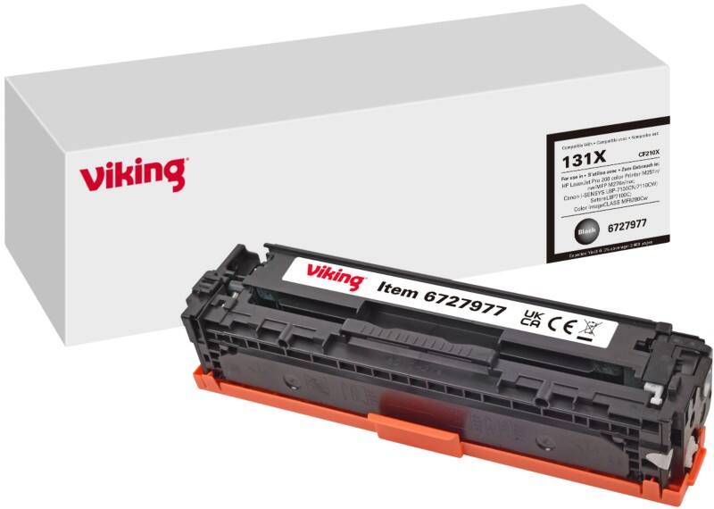 Viking 131X Kompatibel HP Tonerkartusche CF210X Schwarz