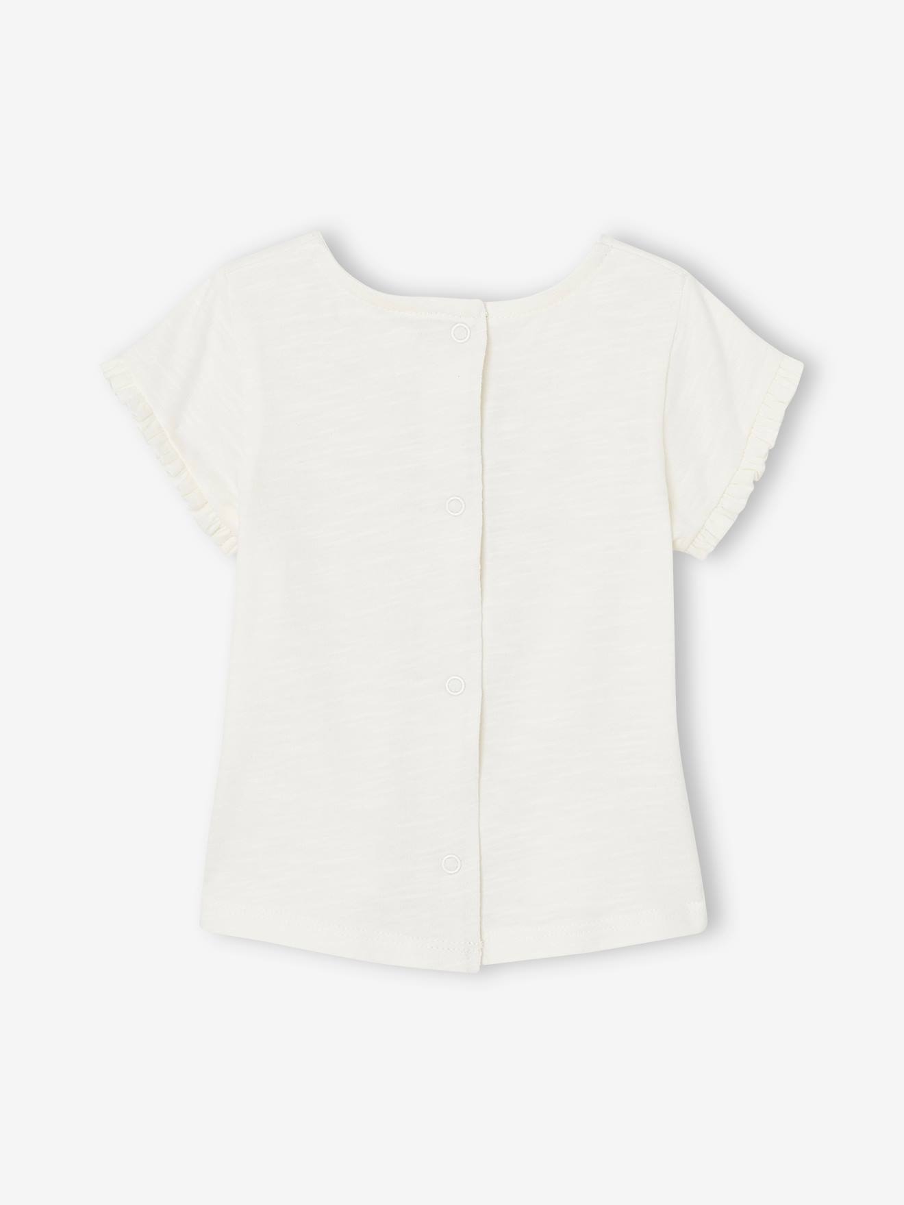 Vertbaudet 2er-Pack Baby T-Shirts aus Bio-Baumwolle - rosa