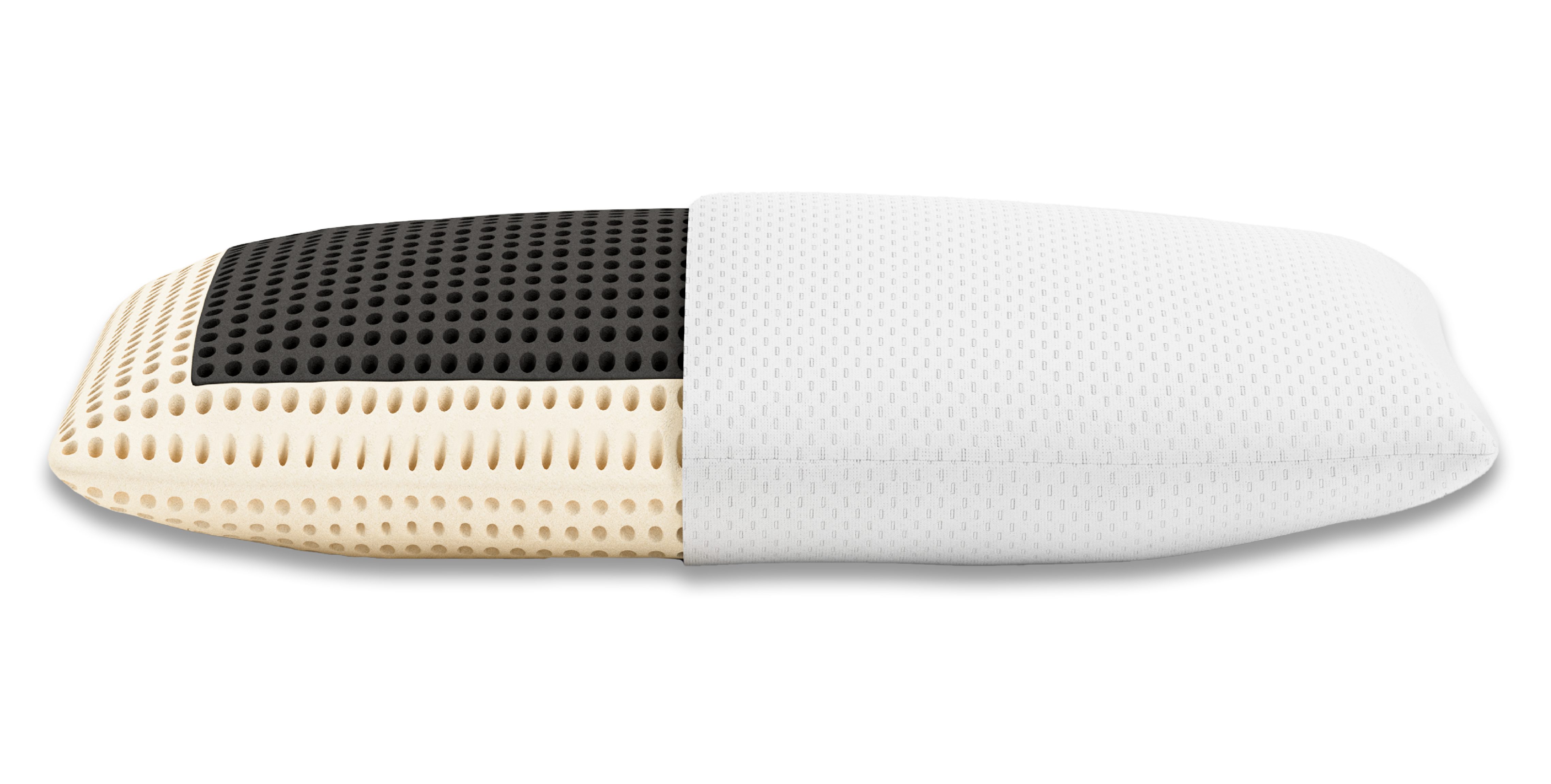 Nackenstützkissen Soft-Touch, liegegut, Füllung: Visco-Gelschaum, Seitenschläfer, Rückenschläfer, Atmungsaktiv durch Perforation