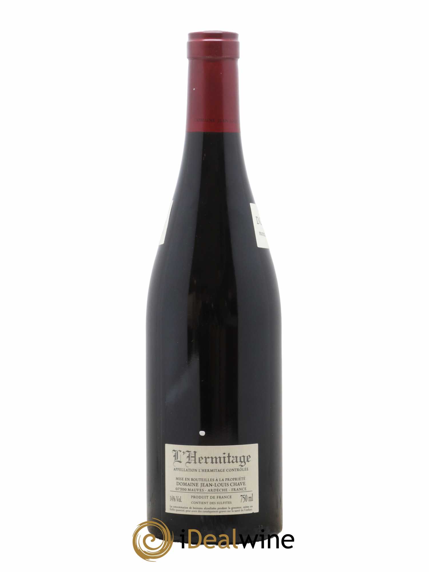 Hermitage Jean-Louis Chave  2012 - Lot de 1 Bouteille