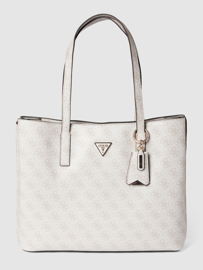 Shopper mit Label-Detail Modell 'MERIDIAN' in hellrosa