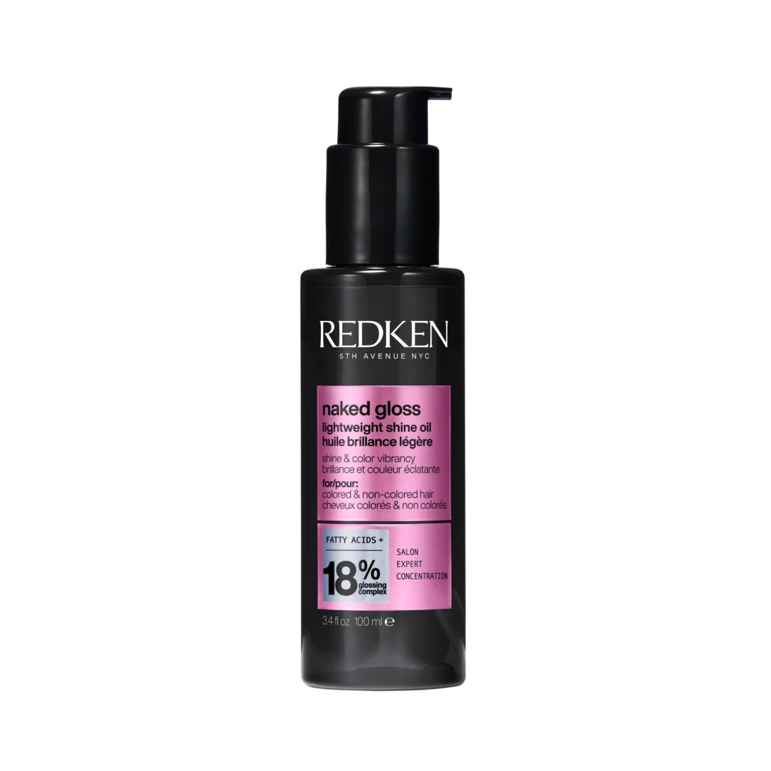 Acid Color Gloss Naked Gloss Oil - Hårstyling- og finisholje