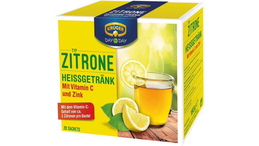 KRÜGER DAY by DAY Heisse Zitrone 160 g
