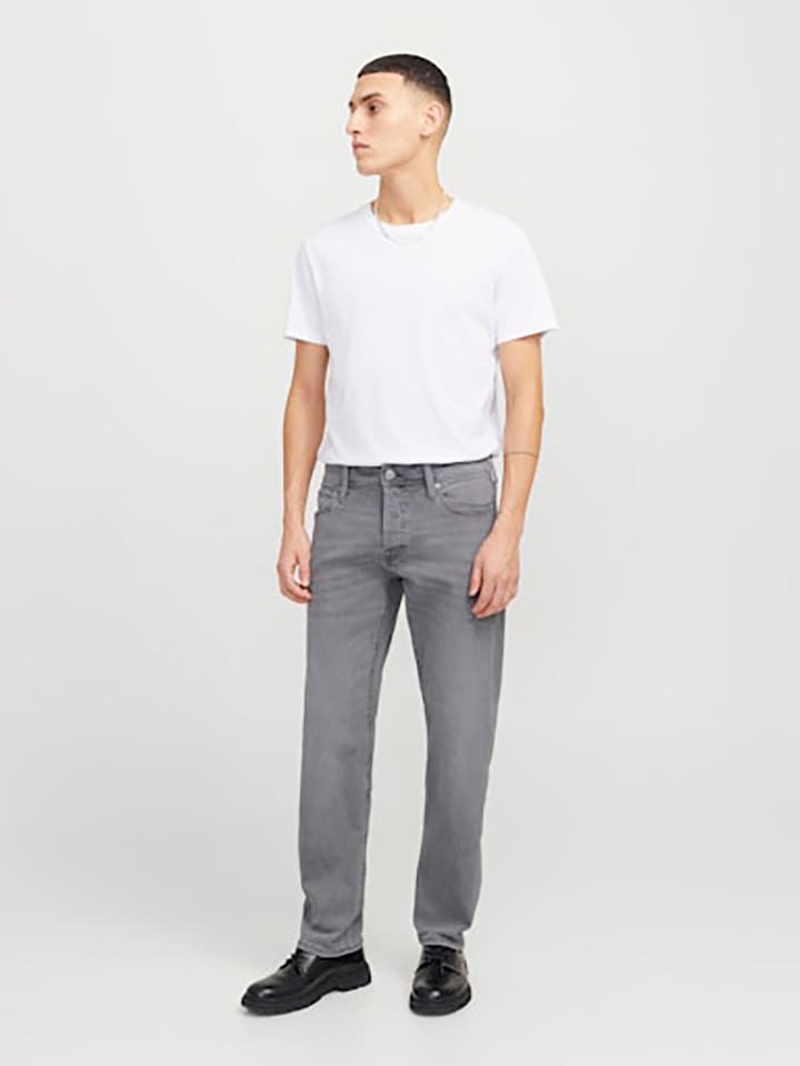 Jack & Jones Jeans - Regular fit - in Grau günstig kaufen