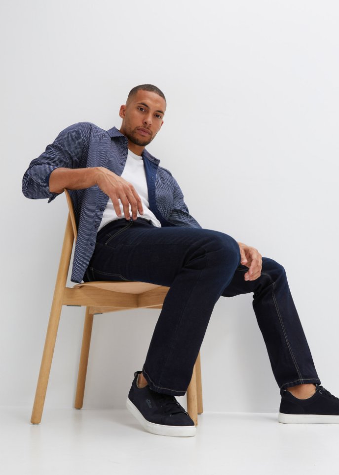 Regular Fit Stretch-Jeans, Bootcut