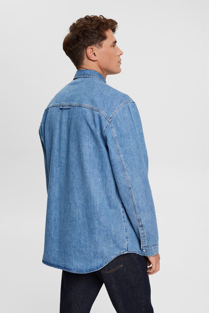Denim-Hemd im Relaxed Fit