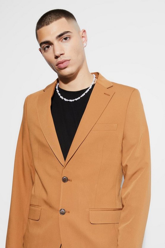 Einreihiger Skinny Blazer
