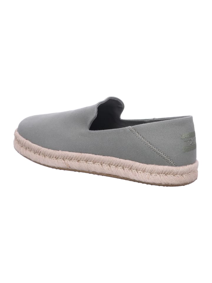 TOMS He.-Halbschuhe Santiago in Grün günstig kaufen