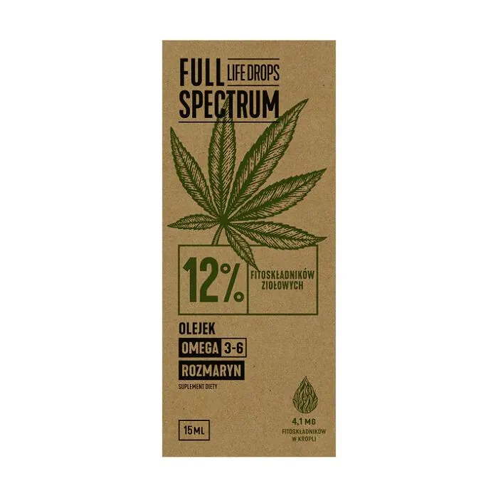 Fuldspektret CBD + CBDa hampolie 12% 15 ml