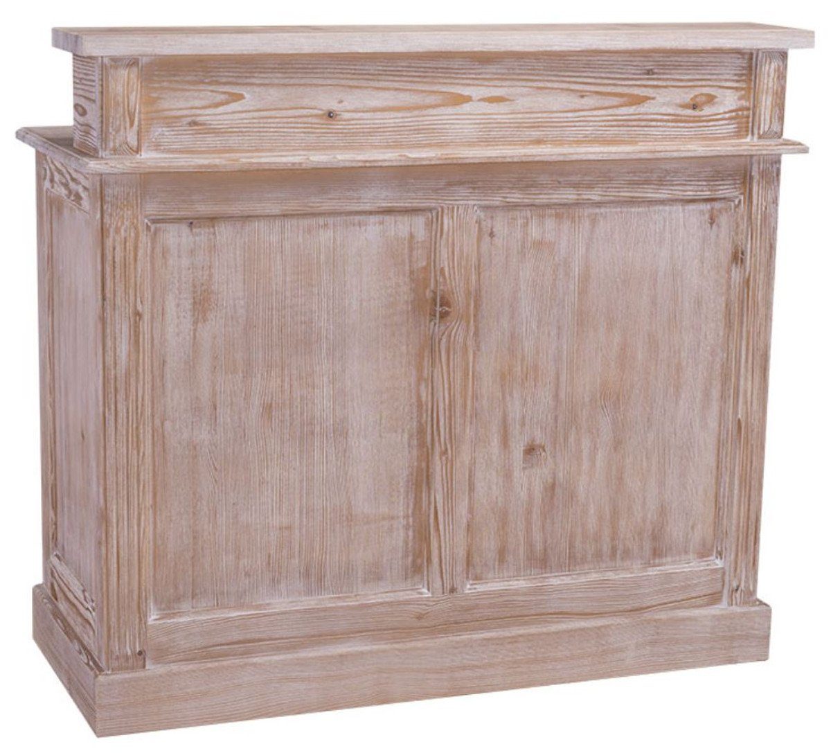 Casa Padrino Barschrank Landhausstil Barschrank Naturfarben 120 x 51 x H. 107 cm - Möbel im Landhausstil