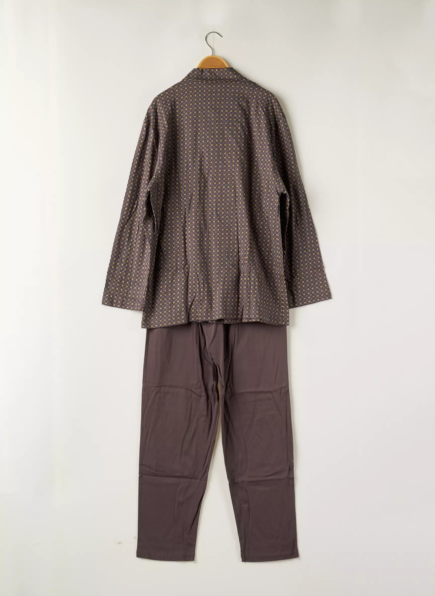 Hom Pyjamas 1 Homme couleur gris