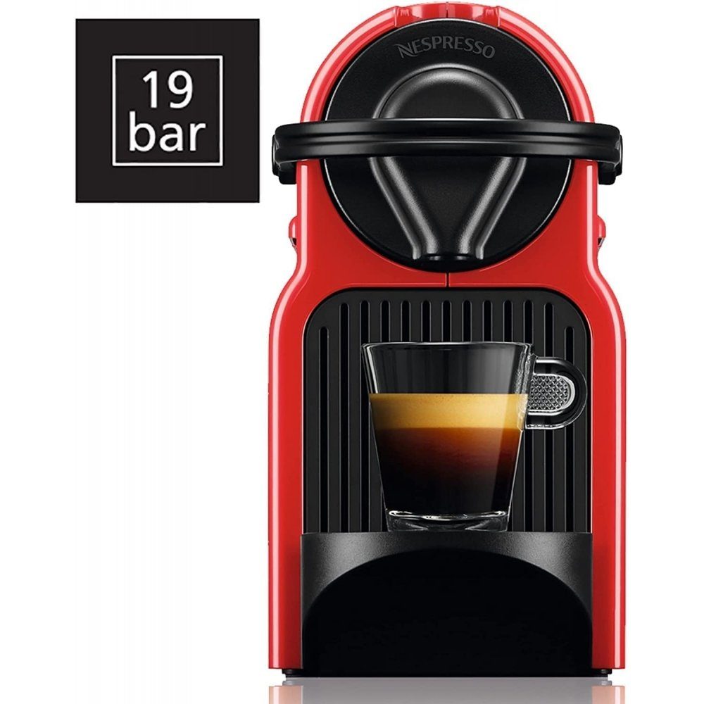 Nespresso Kapselmaschine Krups XN 1005 Inissia - Kapselmaschine - rot