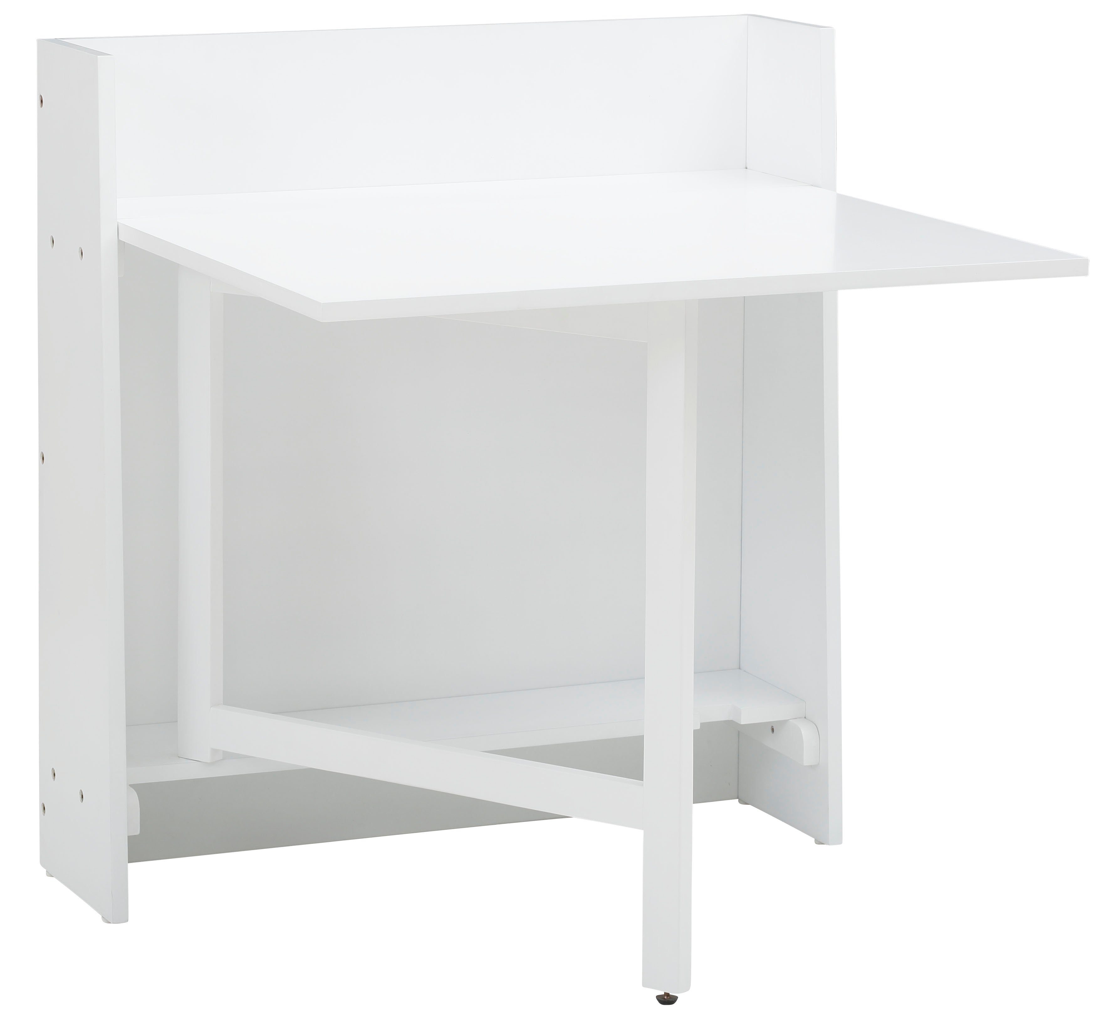 Home affaire Klapptisch Dinant, im Landhaus-Stil gehalten, platzsparend, einklappbar, Breite 84 cm