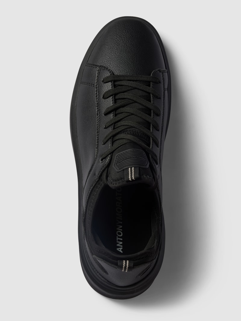 Sneaker mit Label-Detail Modell 'BARNET' in schwarz