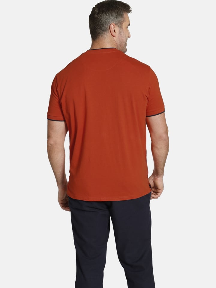 Charles Colby T-Shirt EARL PATON in orange günstig kaufen