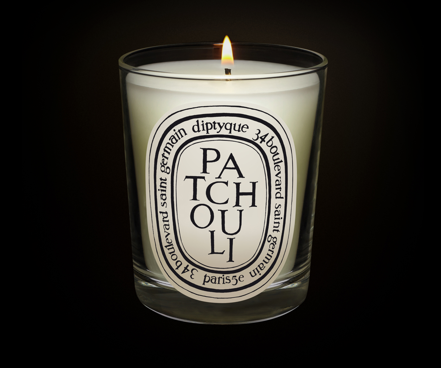 Patchouli - Bougie modèle classique