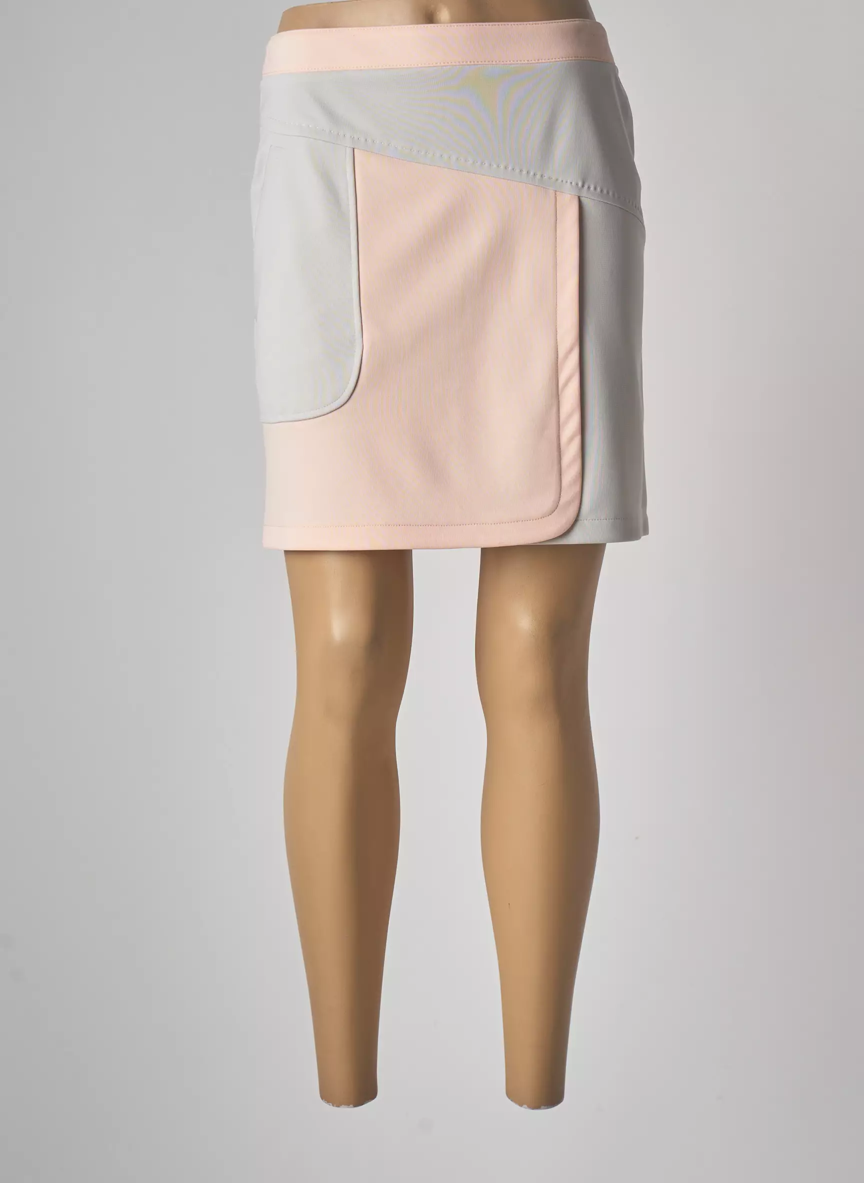 K Tendances Jupes Courtes Femme couleur rose