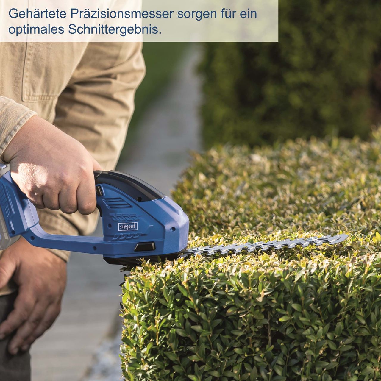 Scheppach Akku Gras- und Strauchschere C-HTGS200-X 20V ohne Akku & Ladegerät