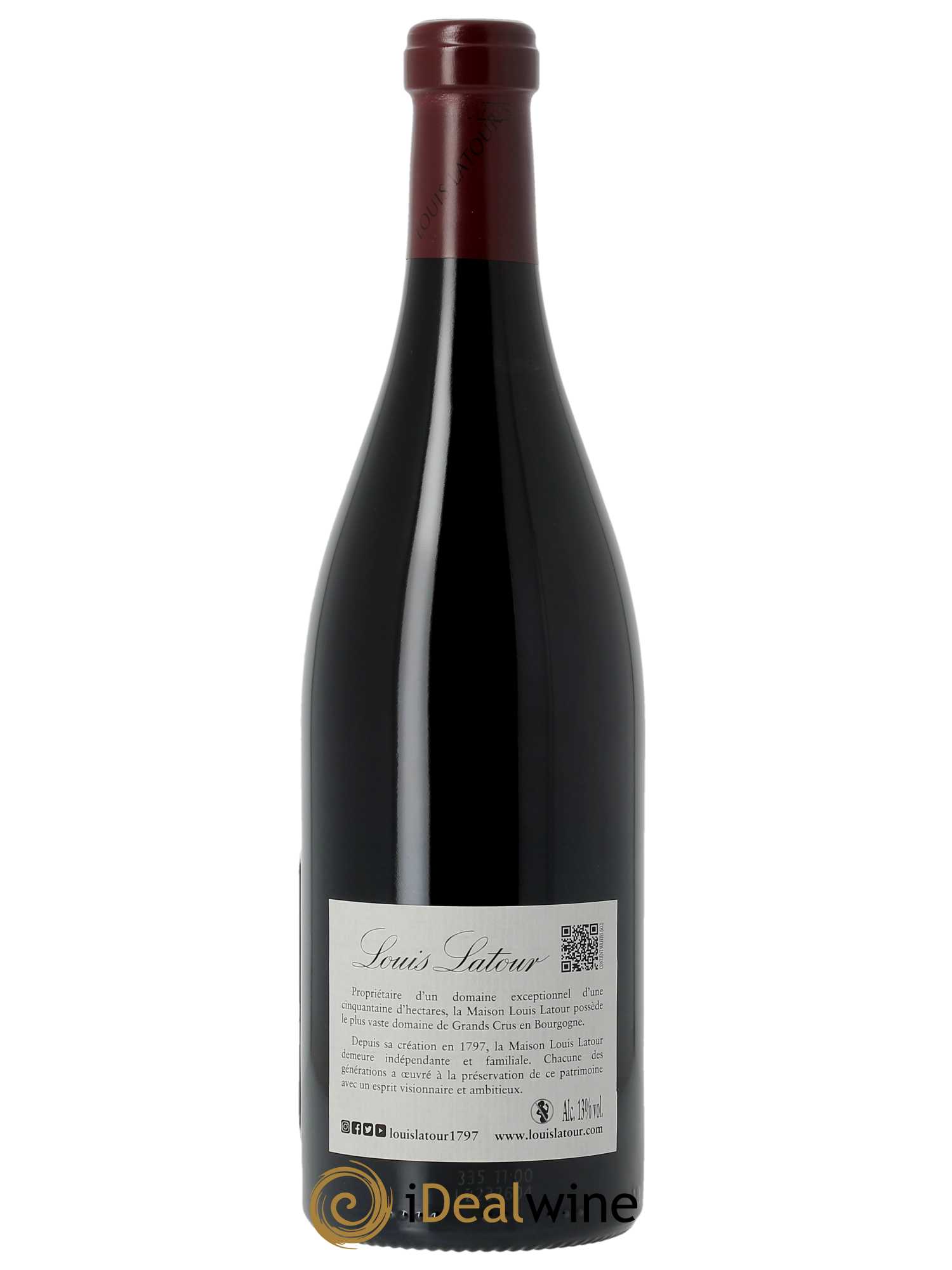 Corton Grand Cru Louis Latour (CBO à partir de 6 BTS) 2021 - Lot de 1 Bouteille