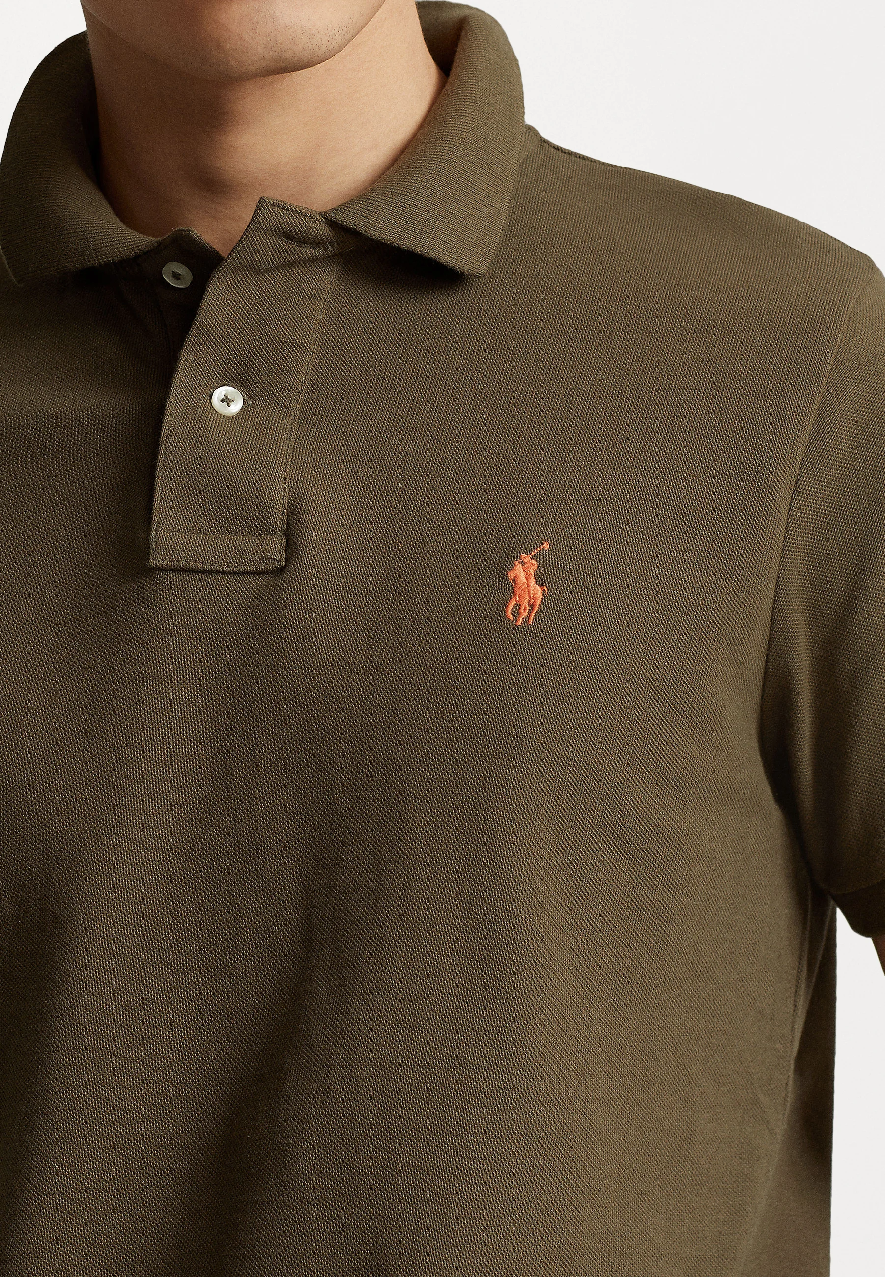 Polo Ralph Lauren Camisa polo de malla ajustada personalizada - Polo