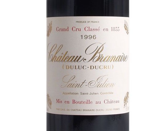 Château Branaire Ducru 1996 Bordeaux Saint-Julien