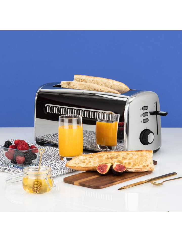 HKoenig Toaster  TOAS32 in Silber günstig kaufen onesize