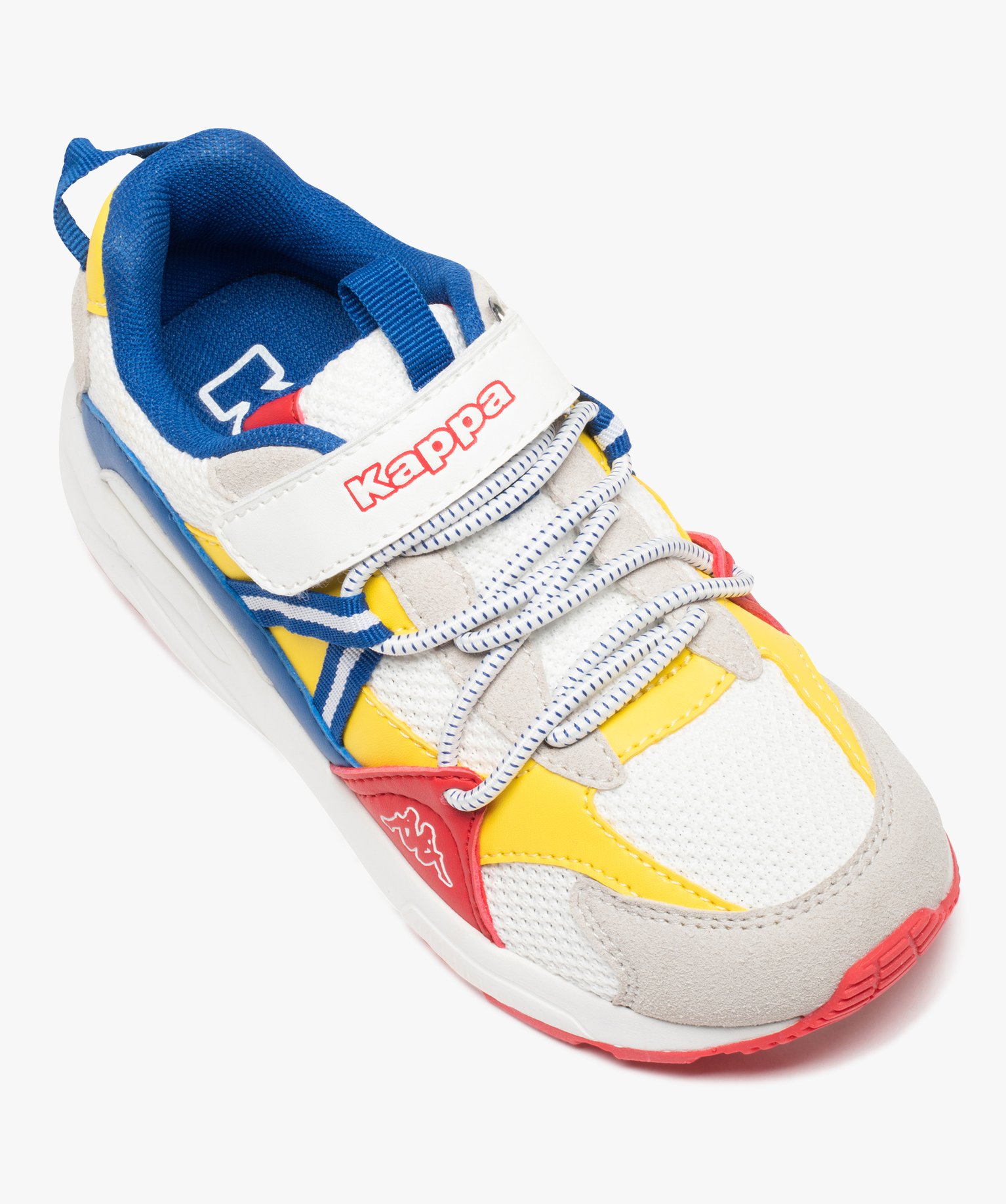 Baskets Garçon à lacets extra légères colorées – Kapp... blanc | GEMO