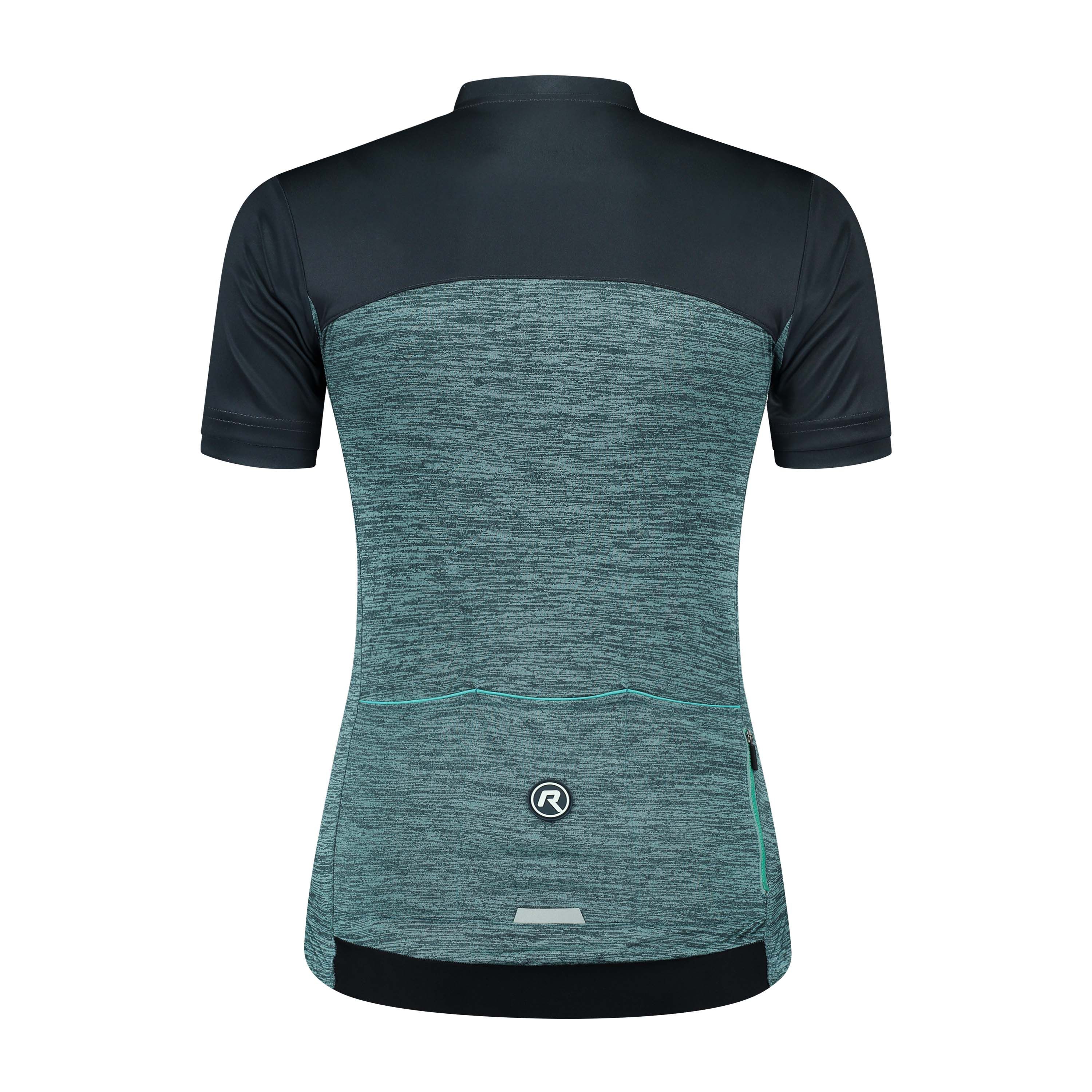 Rogelli Melange Blue Turquoise Damen Radtrikot