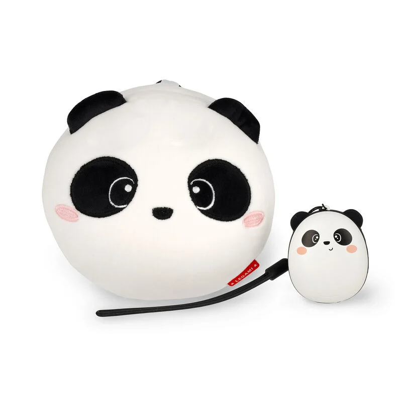 Cestovný vankúš Panda a sada bezdrôtových slúchadiel Panda