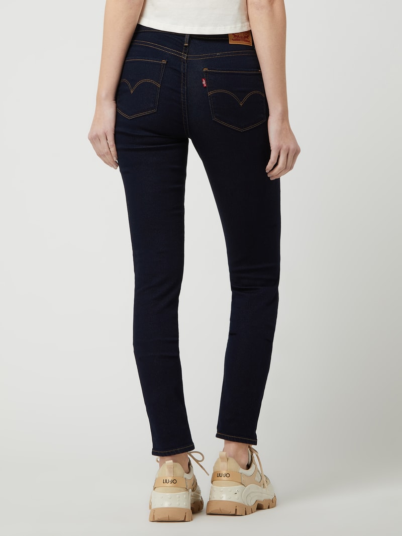 Shaping Skinny Fit Jeans mit Stretch-Anteil Modell '311™' in dunkelblau