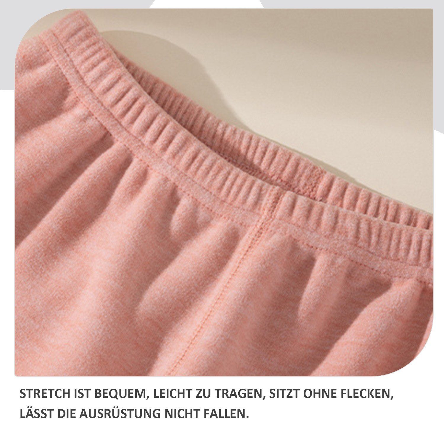 TOPMELON Thermounterhemd Fleece Gefütterte Kinder Thermo Unterwäsche Set