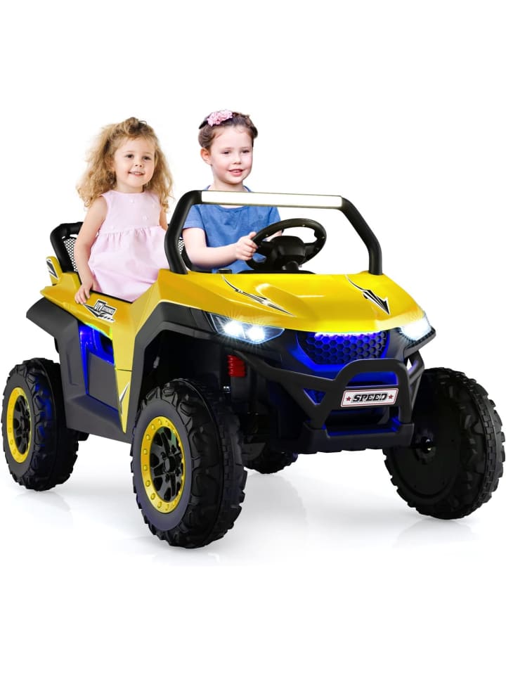 COSTWAY 2 Sitzer Elektroauto in Gelb günstig kaufen onesize